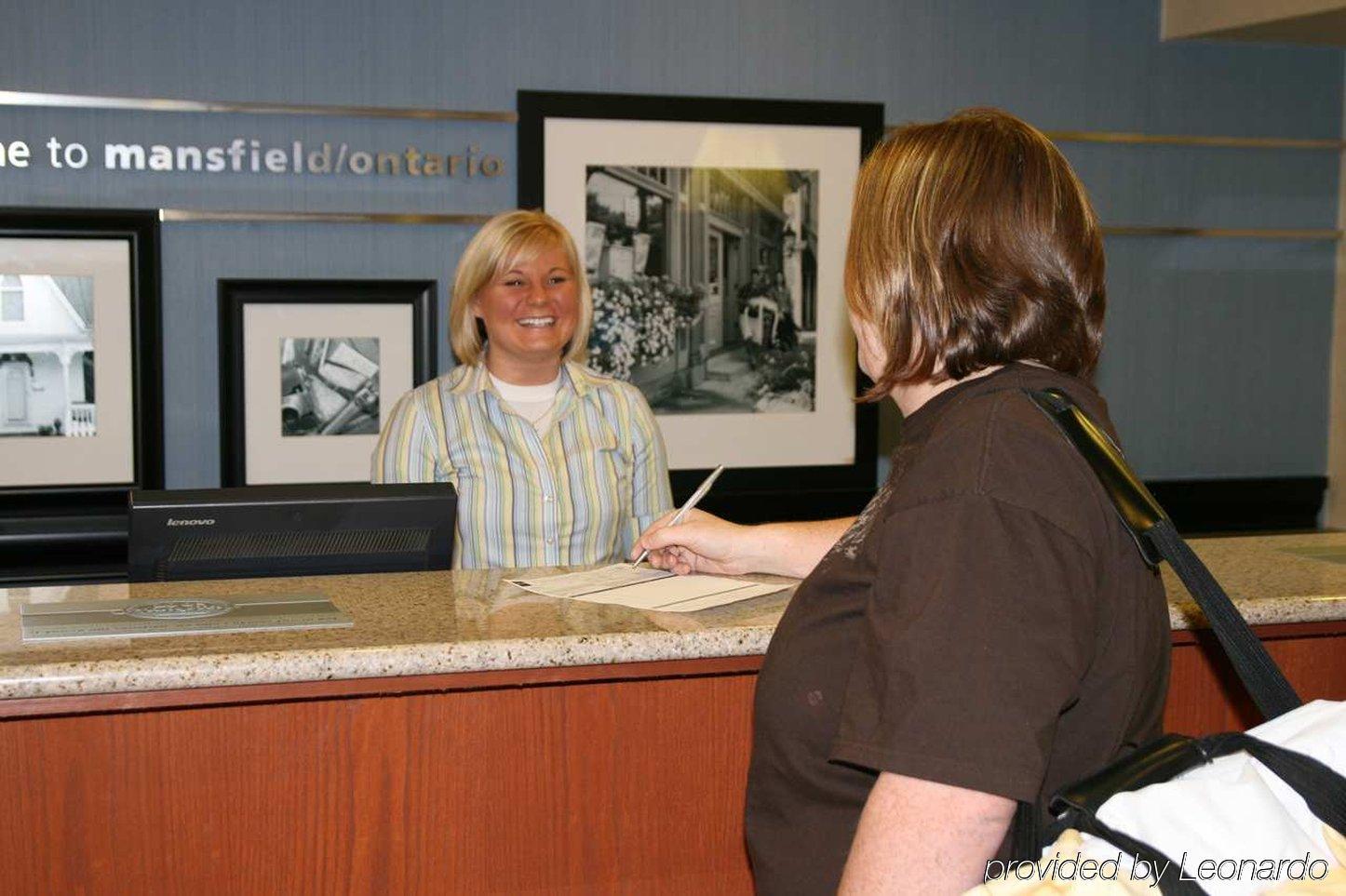 Hampton Inn Mansfield/Ontario Interiør billede